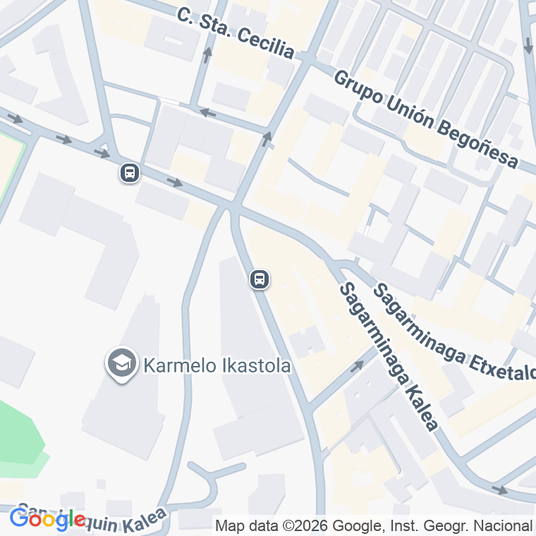 Código postal de Azkarai, Bide en Bilbao