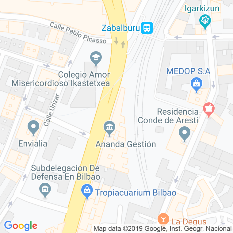 Código Postal calle Remar en Bilbao