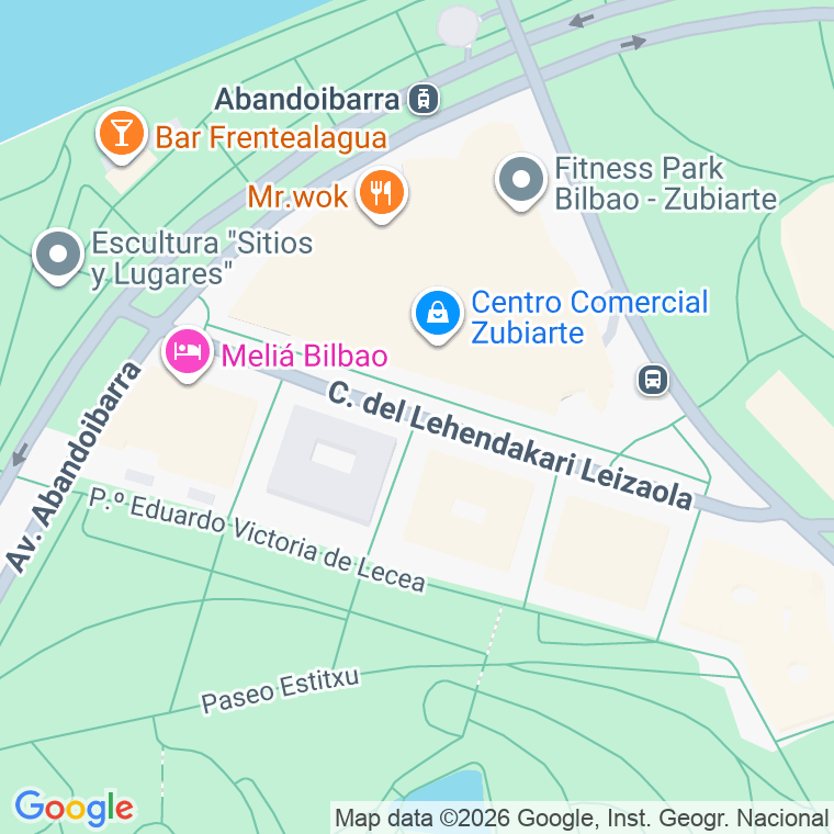Código postal de Calle Leizaola Lehendakari en Bilbao