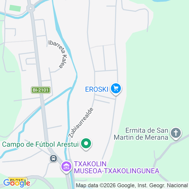 Código postal de Calle Ibarratorre Kalea en Urkitzaurrealde