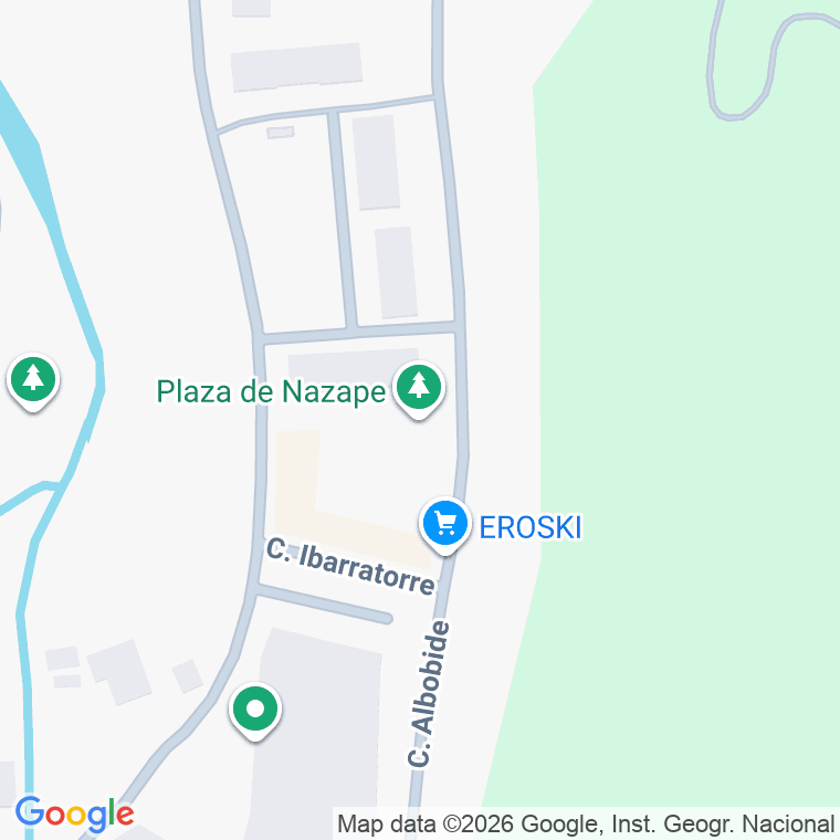 Código postal de Plaza Nazape Plazea en Zubiaurrealde