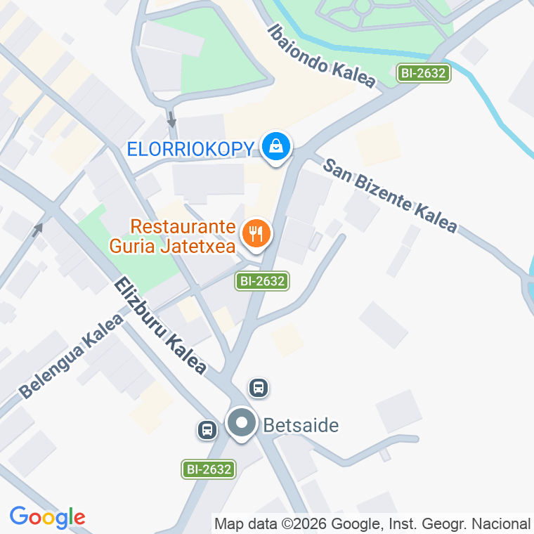 Código postal de Calle Ibaikua en Elorrio