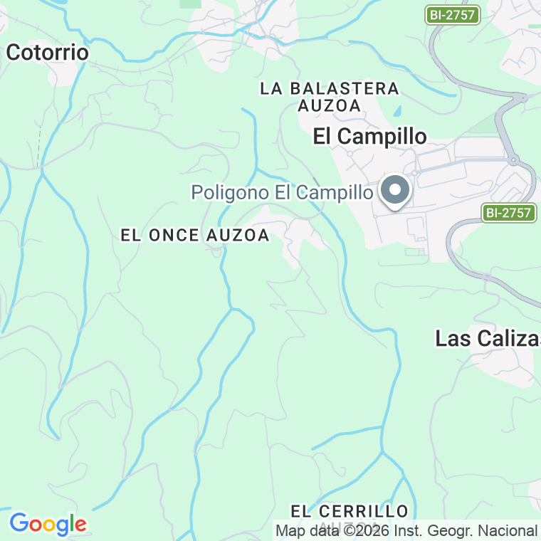 Código postal de Castaños, los en Vizcaya
