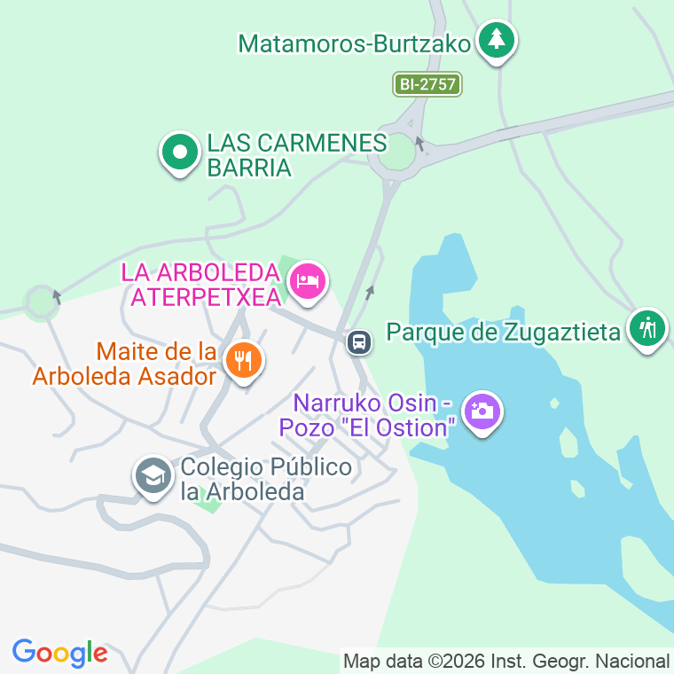 Código postal de Arboleda, la en Vizcaya