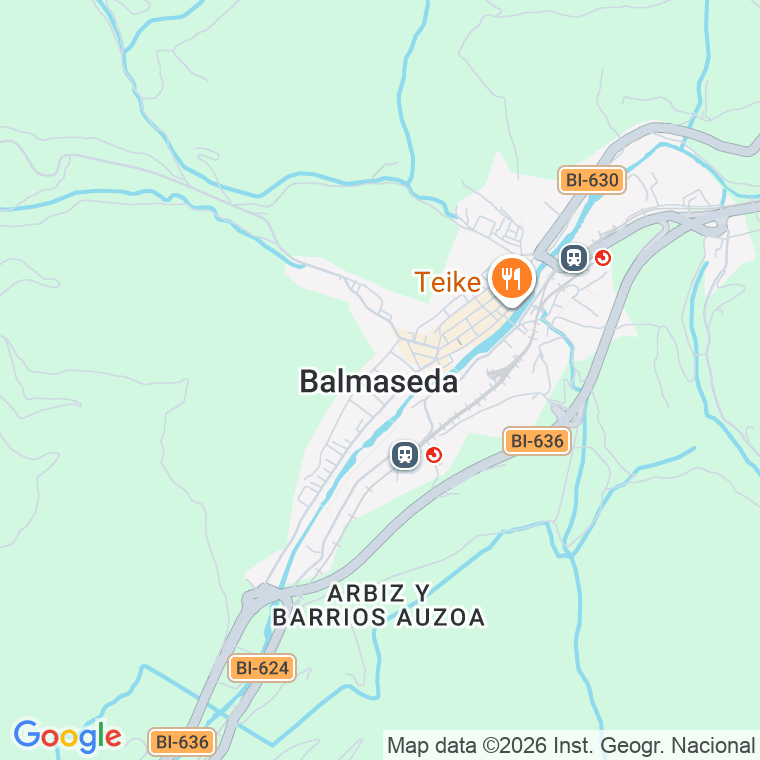 Código postal de Balmaseda en Vizcaya
