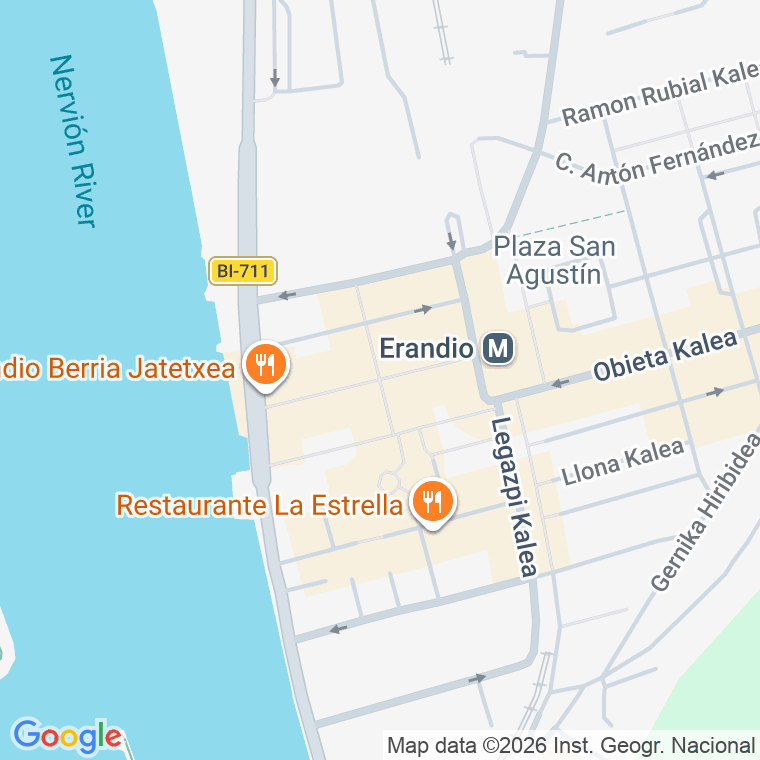 Código postal de Ibarra en Barakaldo