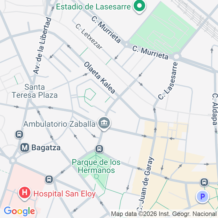 Código postal de Munibe en Barakaldo