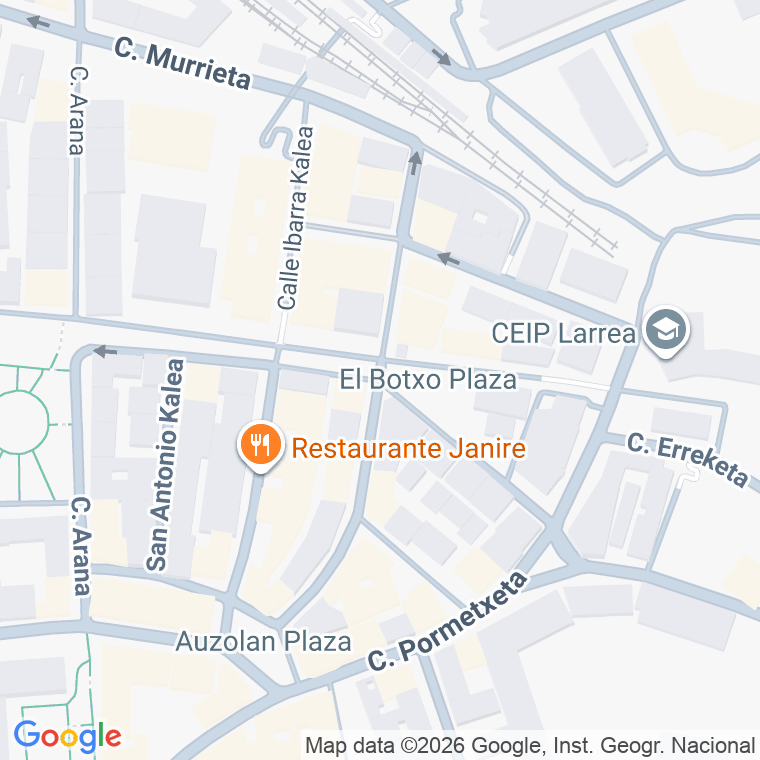 Código postal de Portu en Barakaldo