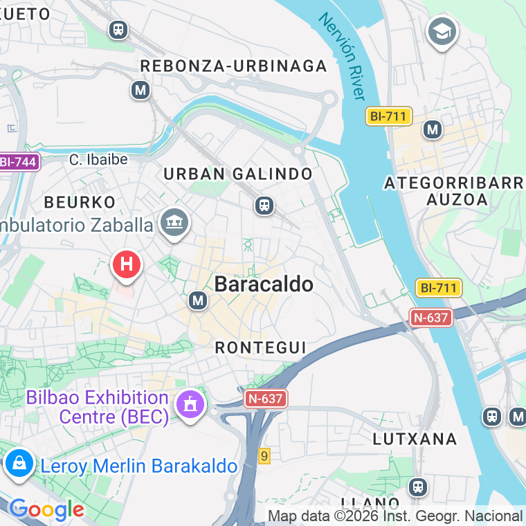 Código postal de San Juan en Barakaldo