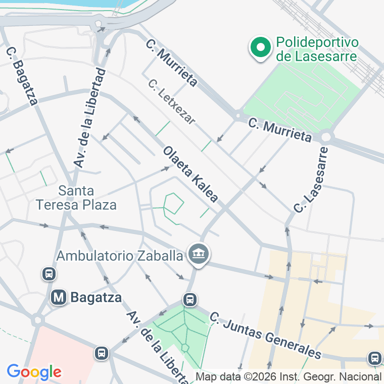 Código postal de Calle San Fernando en San Vicente de Barakaldo