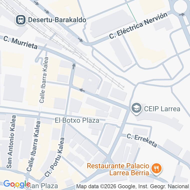 Código postal de Trva Ramon y Cajal en San Vicente de Barakaldo