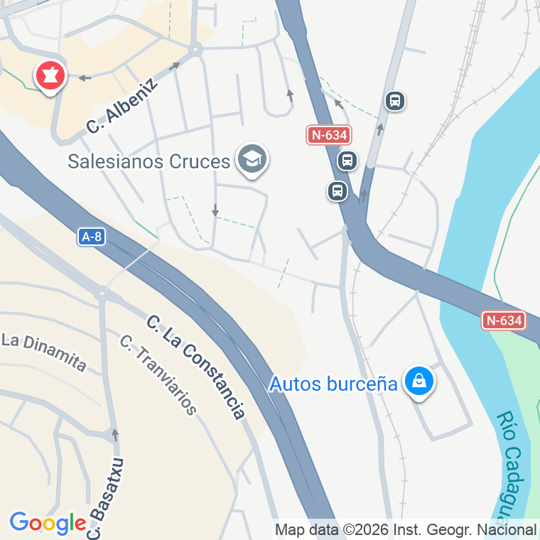 Código postal de Zurbaran en Barakaldo