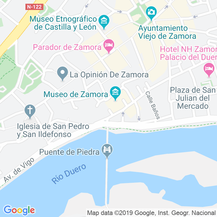 Código Postal calle San Miguel, De, plazuela en Zamora