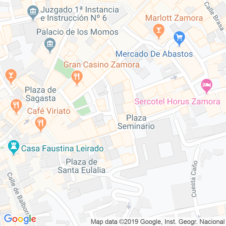 Código Postal calle Diego De Ordax en Zamora