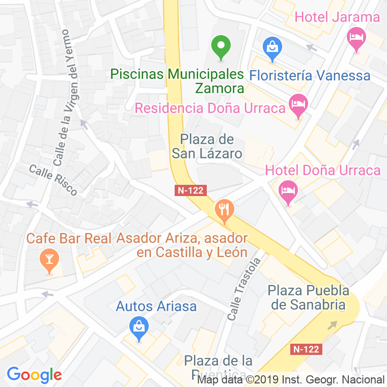 Código Postal calle San Lazaro, plaza (Impares Del 1 Al Final)  (Pares Del 2 Al Final) en Zamora