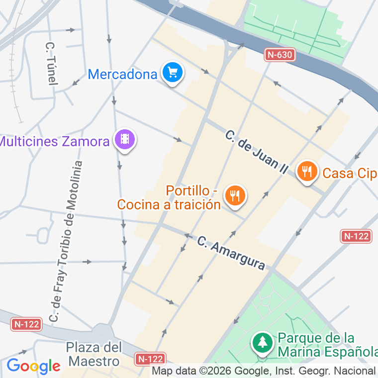 Código postal de Cervantes en Zamora