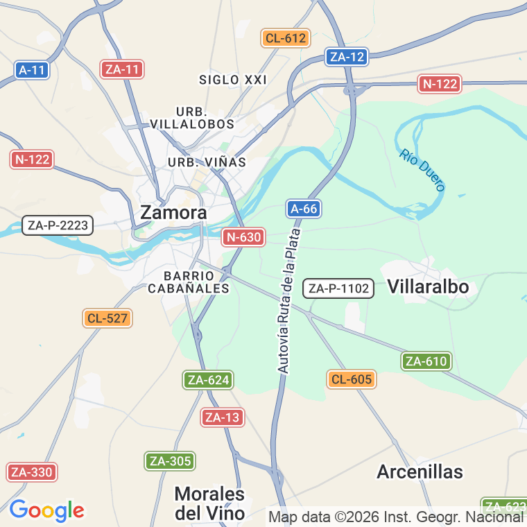 Código postal de Huerta de Aranda en Zamora