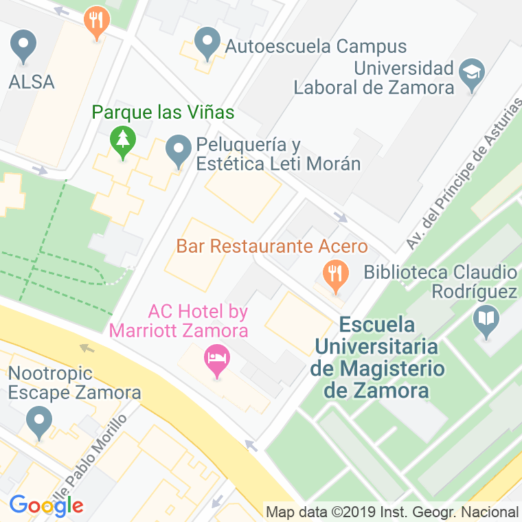 Código Postal calle Alfonso Peña   (Pares Del 2 Al Final) en Zamora