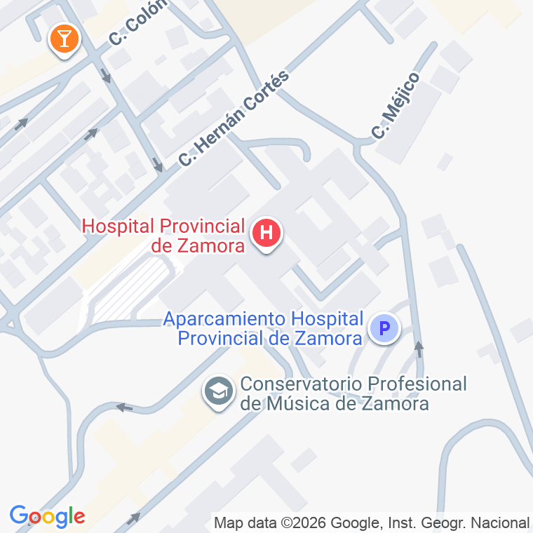 Código postal de Donantes de Sangre en Zamora