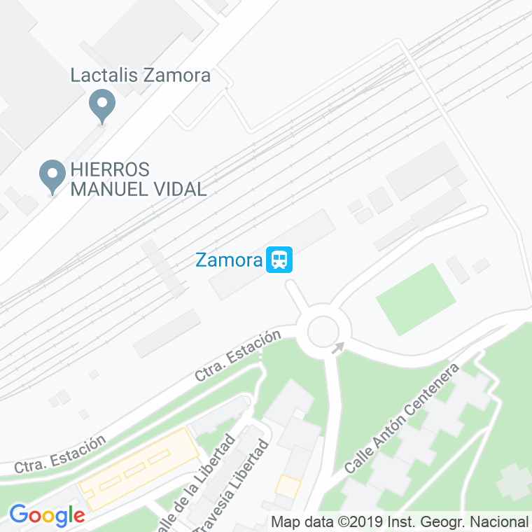 Código Postal calle Estacion (Renfe Y Residencia), carretera en Zamora