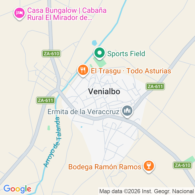 Código postal de Venialbo en Zamora