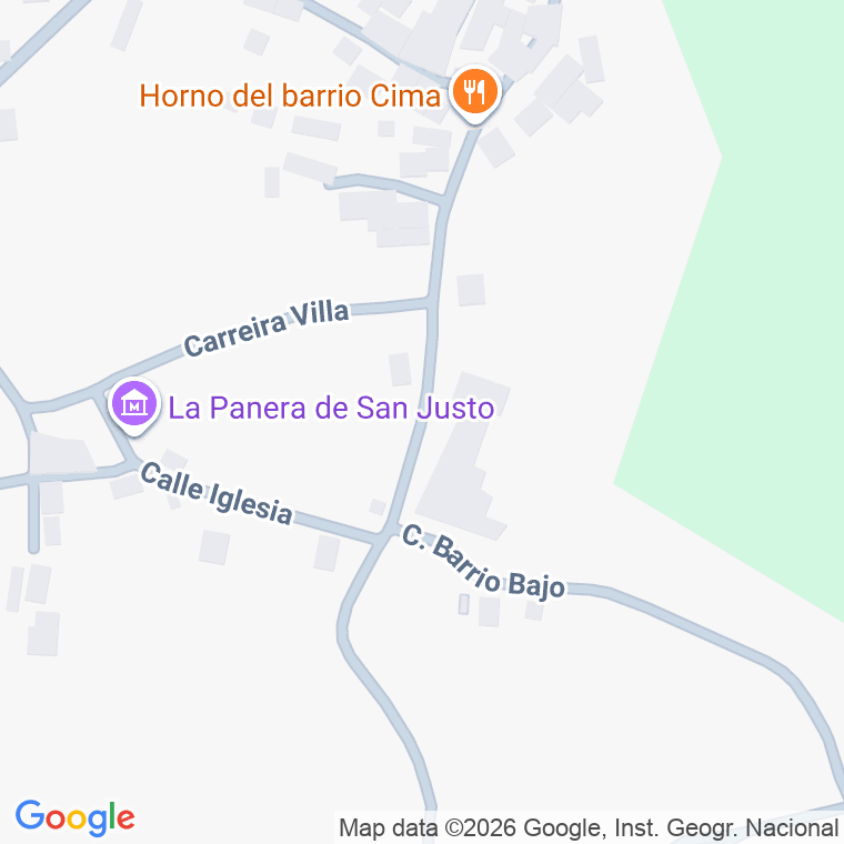 Código postal de Calle Barrio Abajo en Villarino de Sanabria