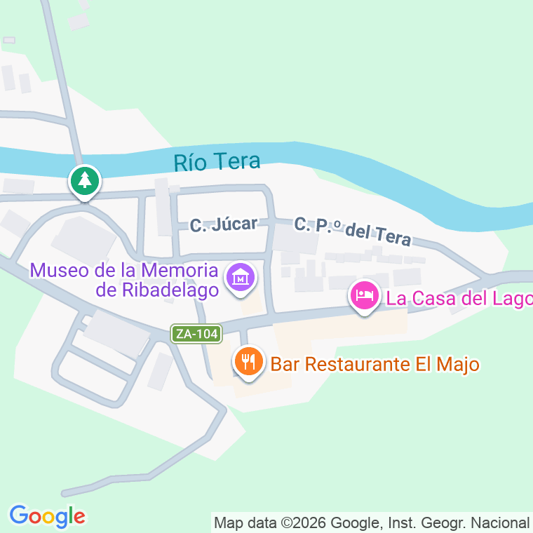 Código postal de Calle Tajo en Ribadelago Nuevo