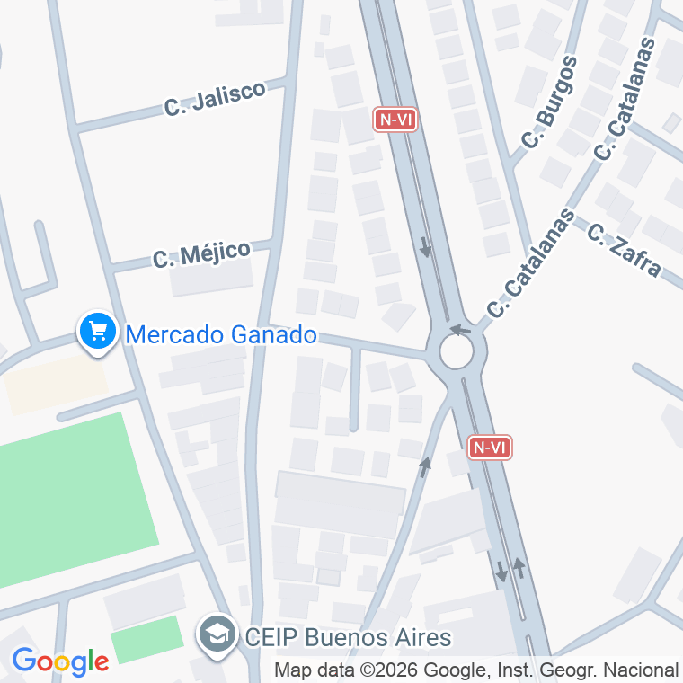 Código postal de Calle Maestro Terres en Benavente