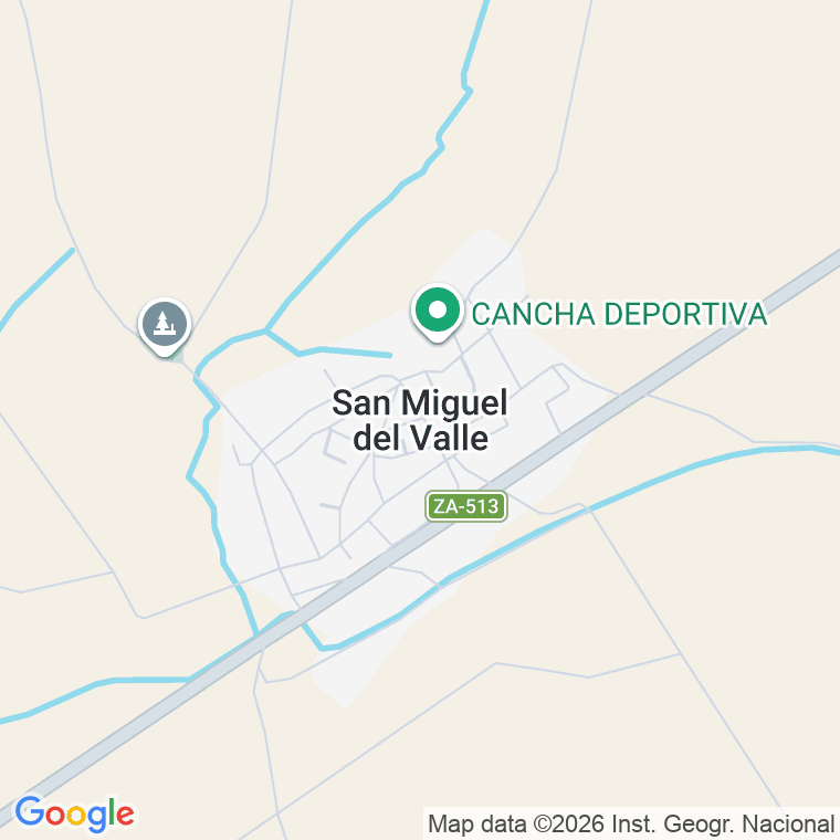Código postal de Calle Rondilla en San Miguel del Valle