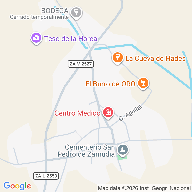 Código postal de Calle Jose Antonio en San Pedro de Zamudia