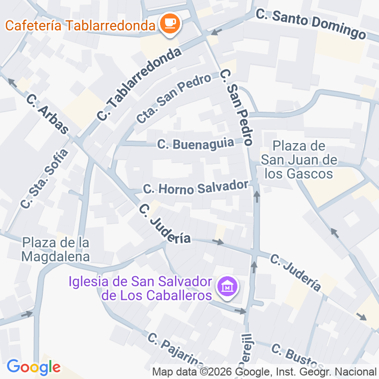 Código postal de Calle Horno Salvador en Toro