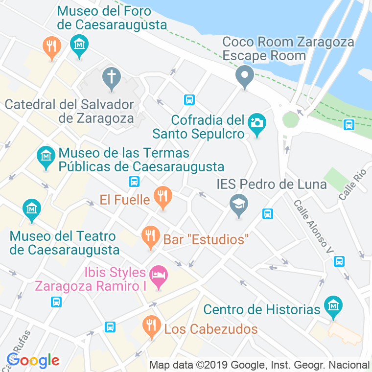 Código Postal calle Asso, plaza en Zaragoza