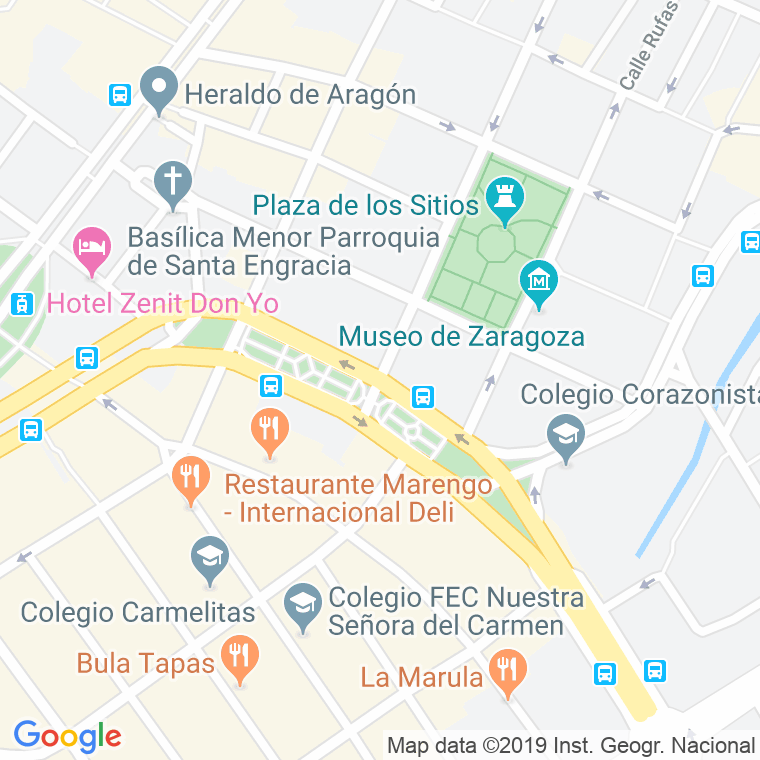 Código Postal calle Mariano Escar en Zaragoza