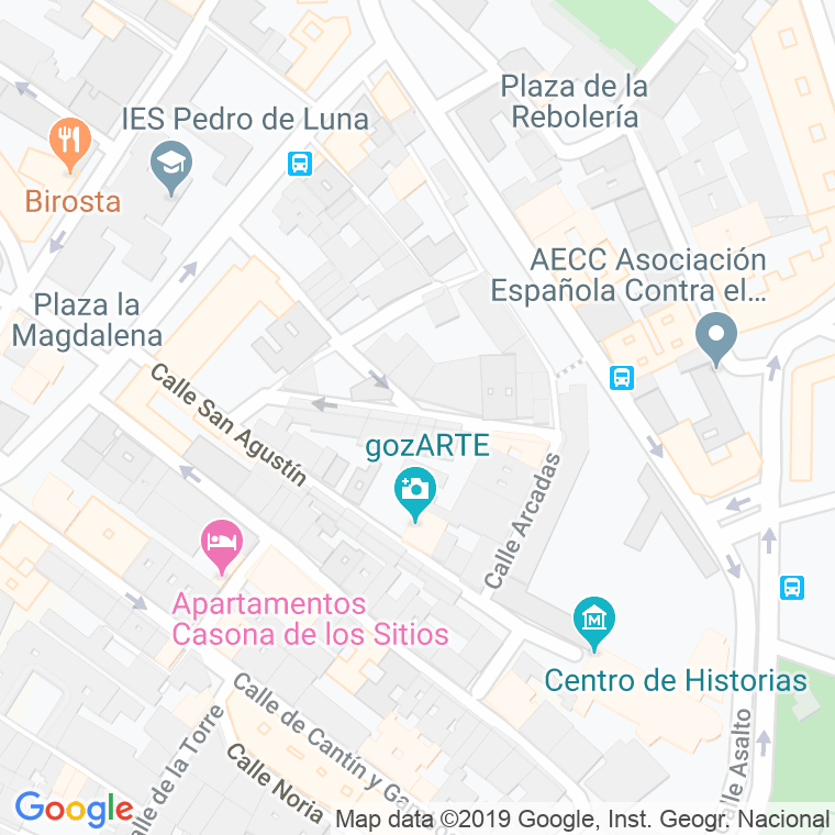 Código Postal calle Barrioverde en Zaragoza
