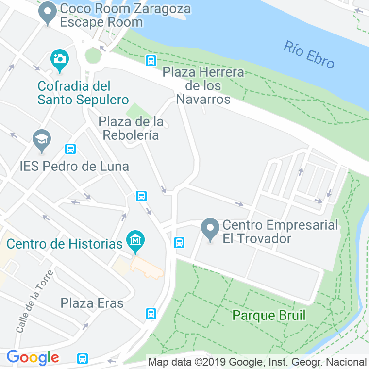 Código Postal calle Felix Rodriguez De La Fuente en Zaragoza