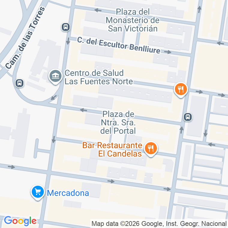 Código postal de Nicanor Villa (villita) en Zaragoza
