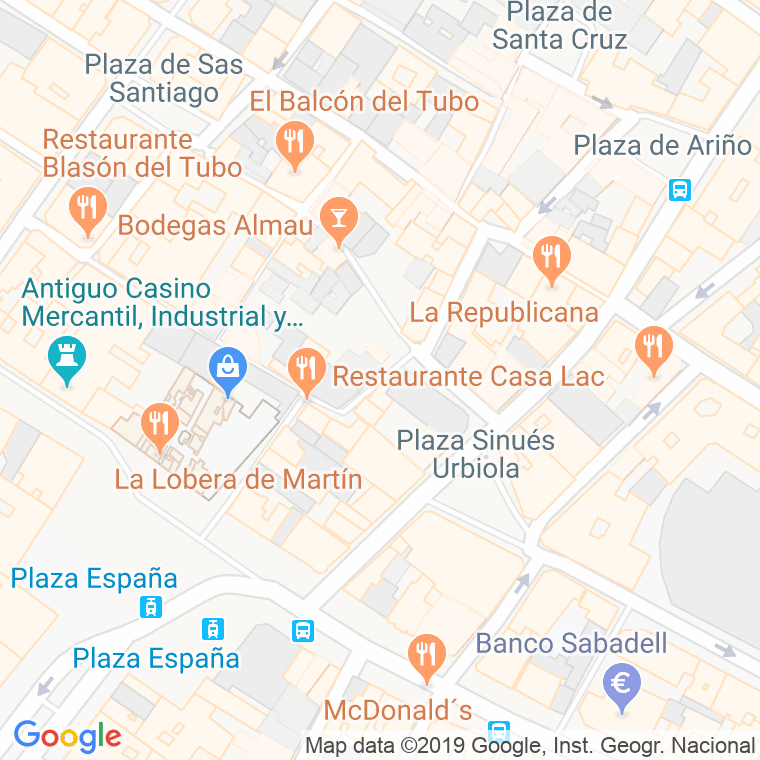 Código Postal calle Cinegio en Zaragoza