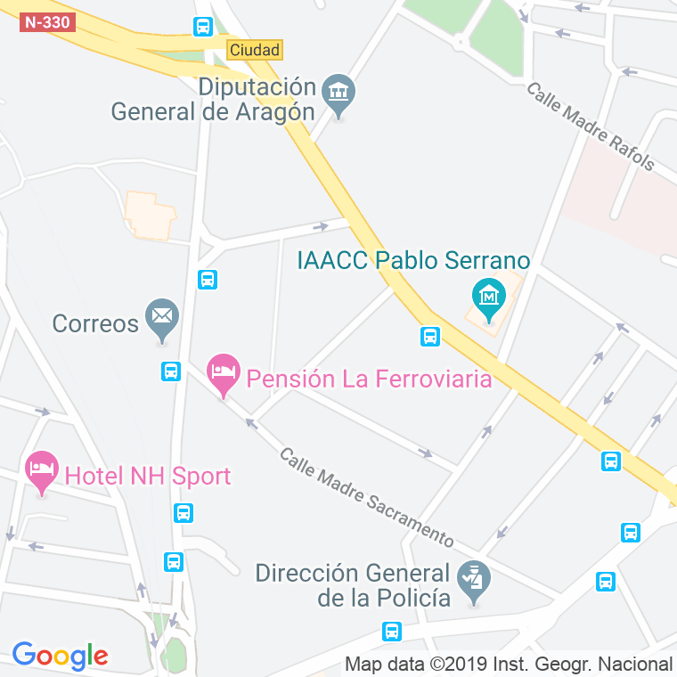 Código Postal calle Capitan Casado en Zaragoza