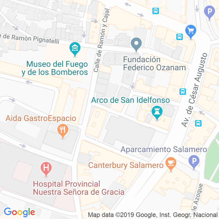 Código Postal calle Diego Castrillo en Zaragoza