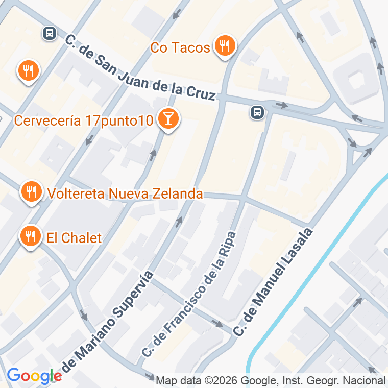 Código postal de Cosme Blasco en Zaragoza