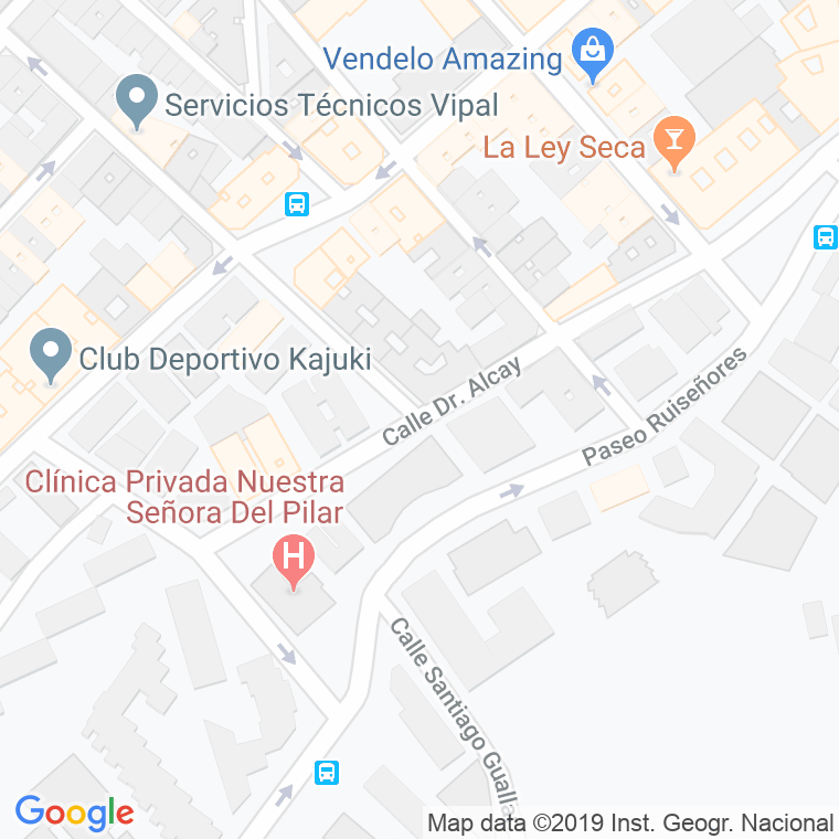 Código Postal calle Doctor Alcay en Zaragoza