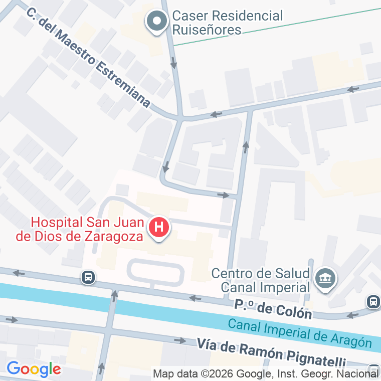 Código postal de Ines de Poitiers en Zaragoza