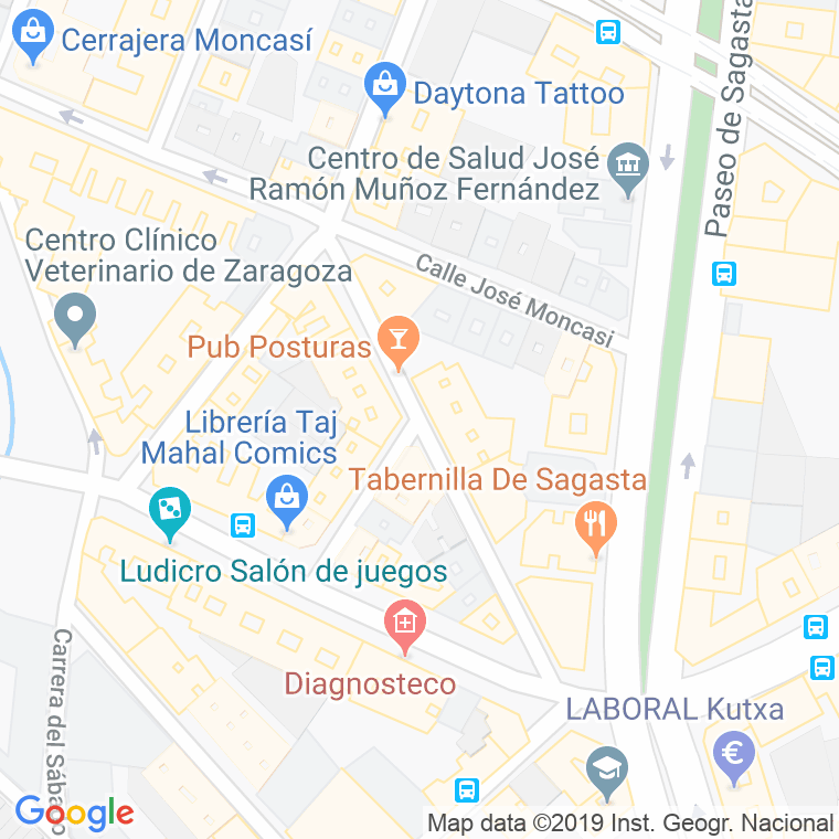 Código Postal calle Maestro Marquina en Zaragoza