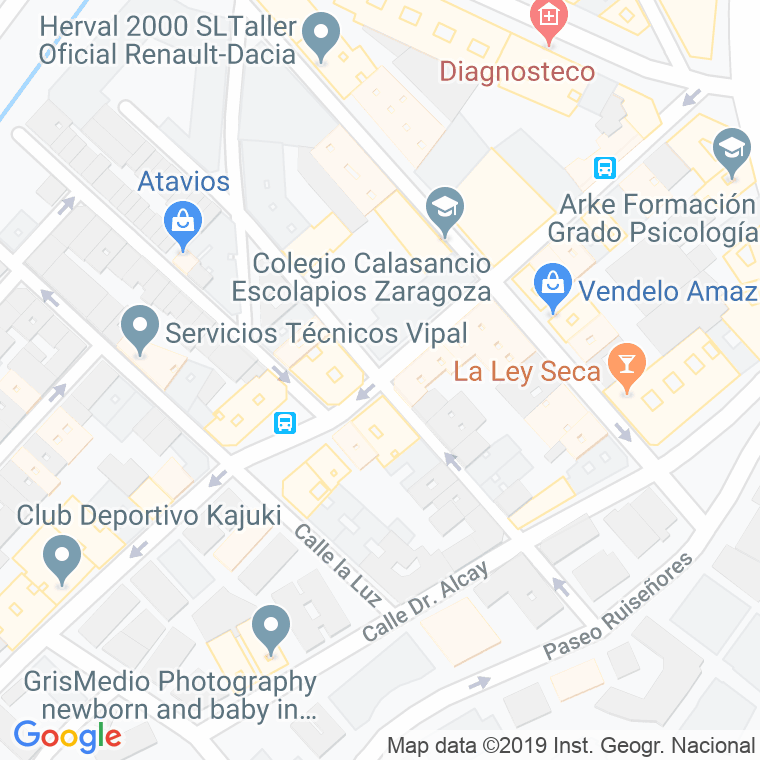 Código Postal calle Porvenir en Zaragoza