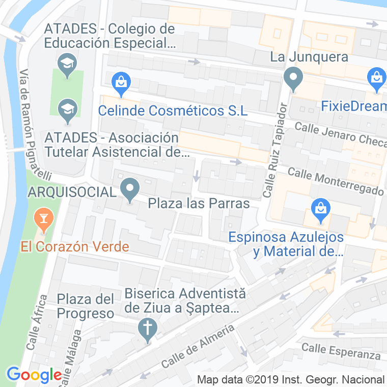 Código Postal calle Albacete en Zaragoza