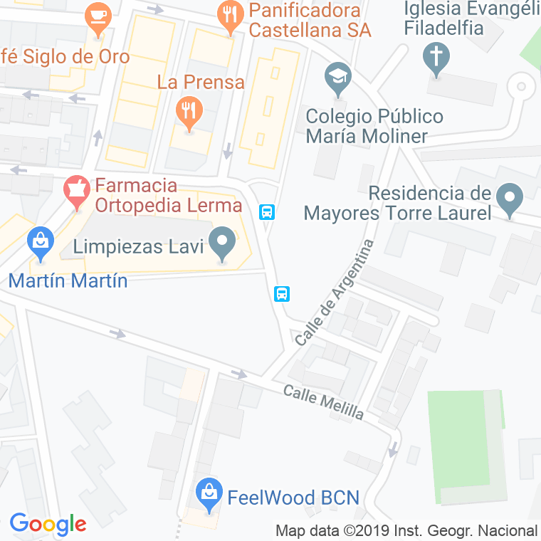 Código Postal calle Ciudad De Ceuta en Zaragoza