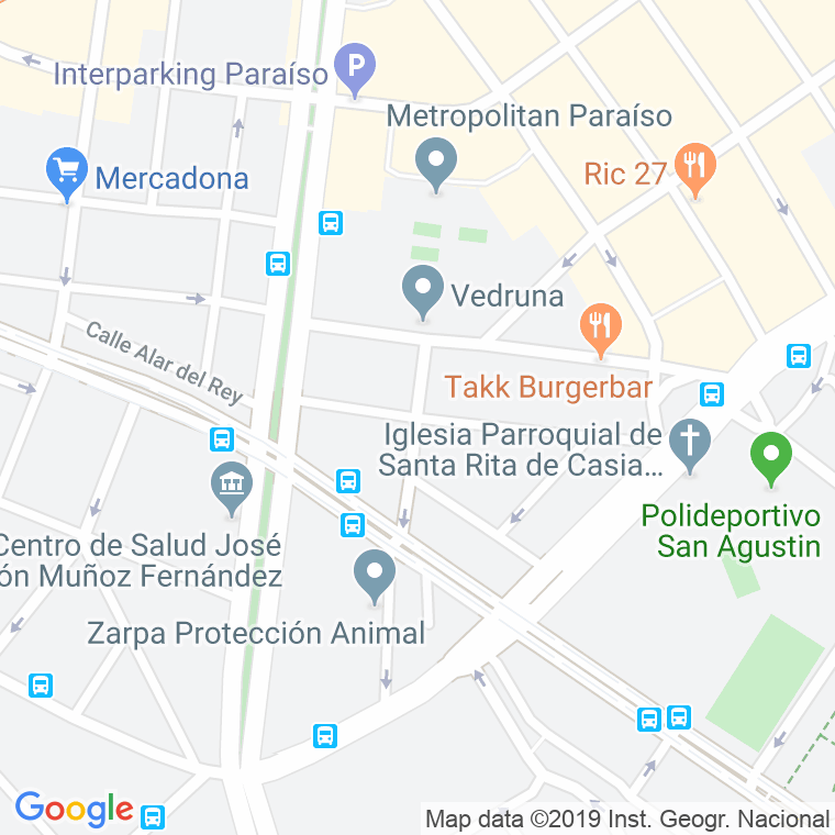 Código Postal calle Comandante Santa Pau en Zaragoza