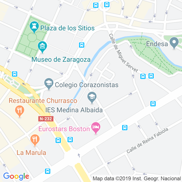 Código Postal calle Jose Luis Pomaron Herranz en Zaragoza