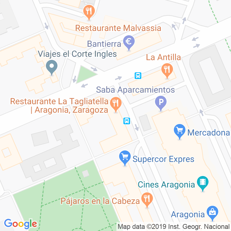 Código Postal calle Juan Pablo Ii, avenida en Zaragoza