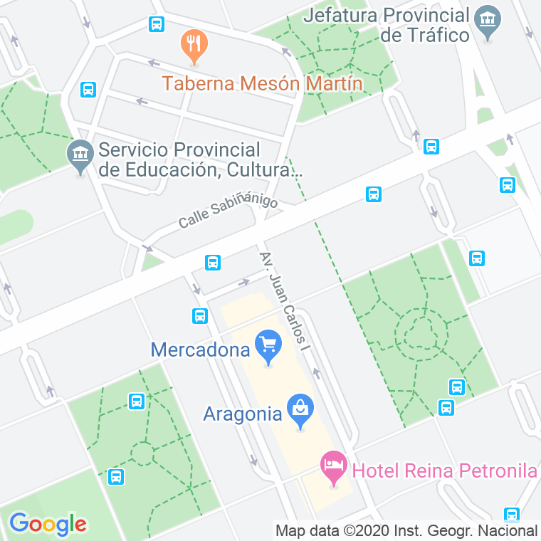 Código Postal calle Manuel Coyne Buol en Zaragoza